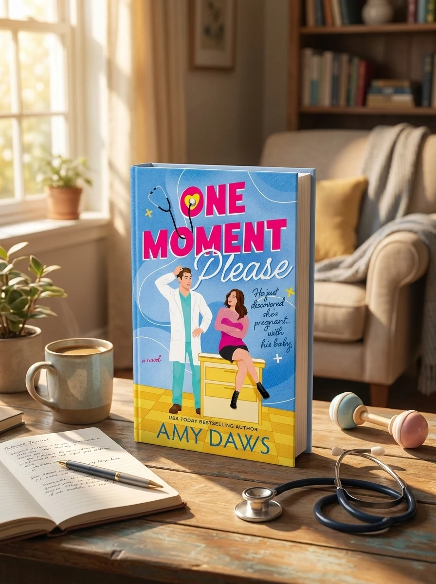One Moment Please — Художня література