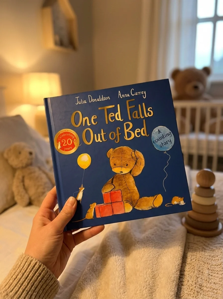 One Ted Falls Out of Bed: A Counting Story — Джулія Дональдсон, обкладинка