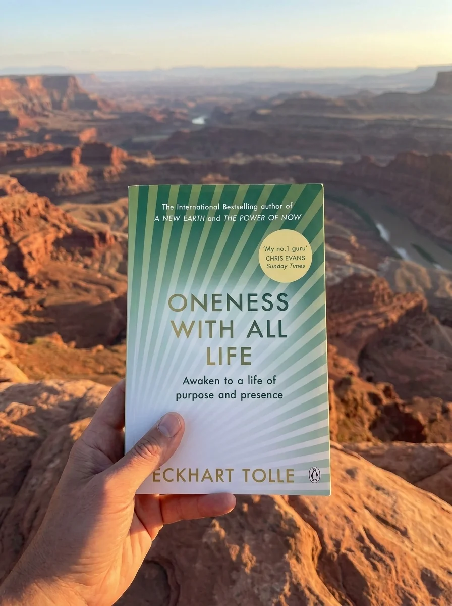 Oneness With All Life — Екгарт Толле, обкладинка