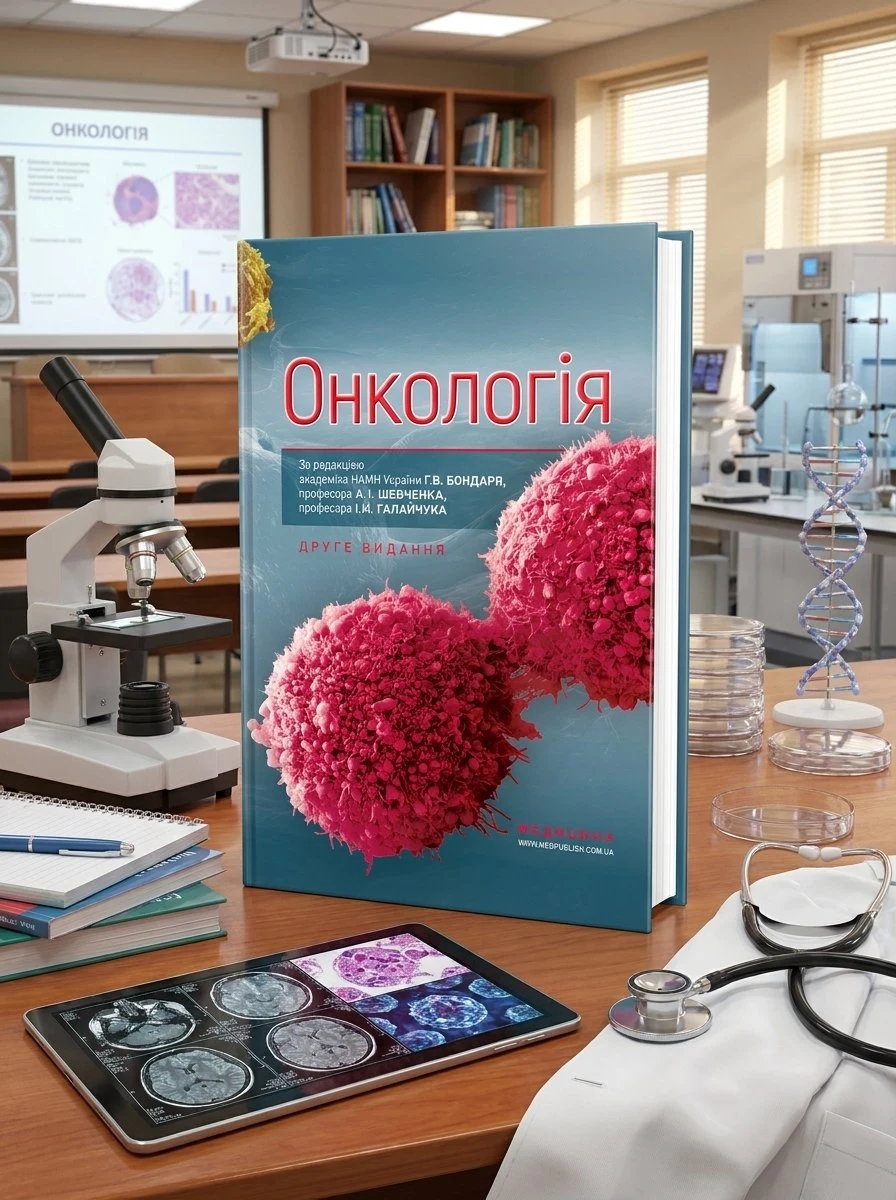 Онкологія: підручник — Г.В Бондар, обкладинка