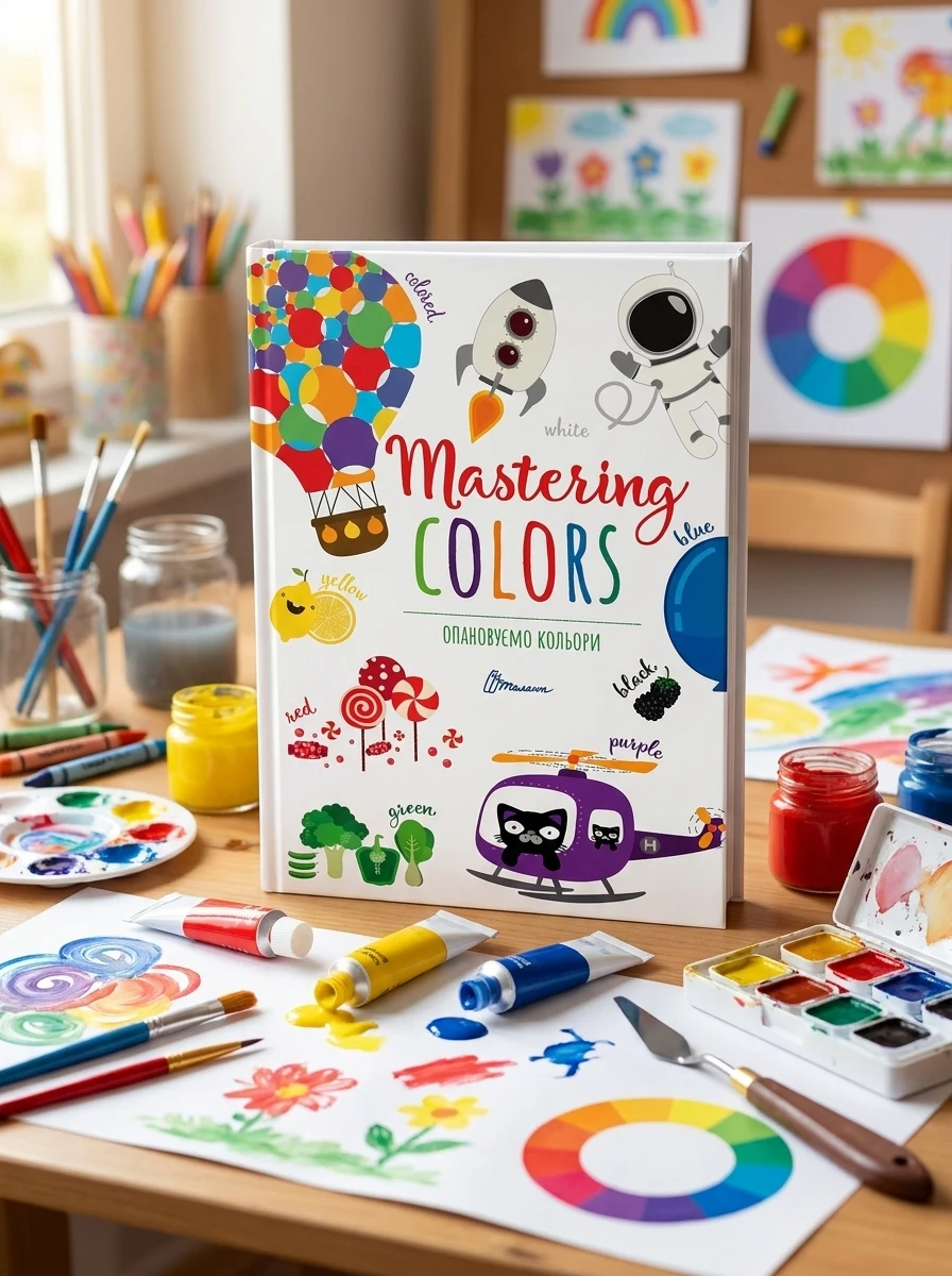 Опановуємо кольори / Mastering colors, — Дитяча література