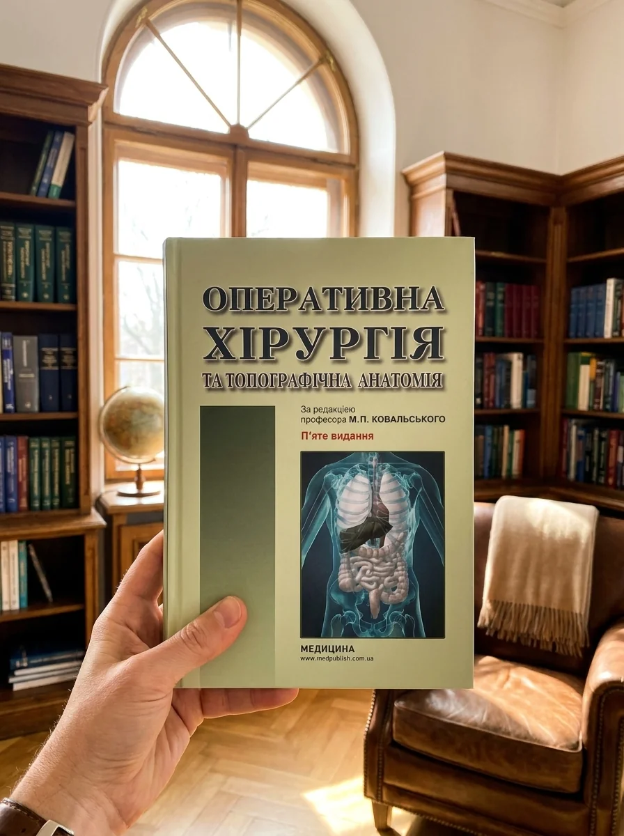 Оперативна хірургія та топографічна анатомія: підручник — Книги