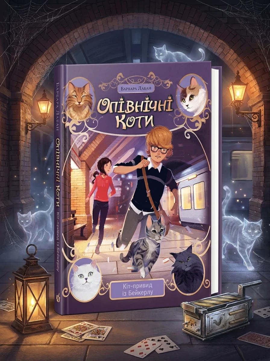 Опівнічні Коти. Кіт-привид із Бейкерлу. Книга 4 — фото 2