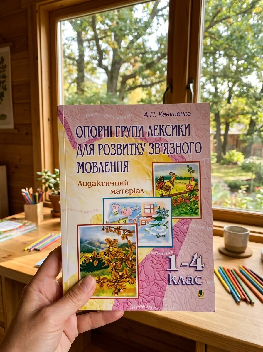Опорні групи лексики для розвитку зв’язного мовлення. 1-4 класи. Дидактичний матеріал — Вивчення мов