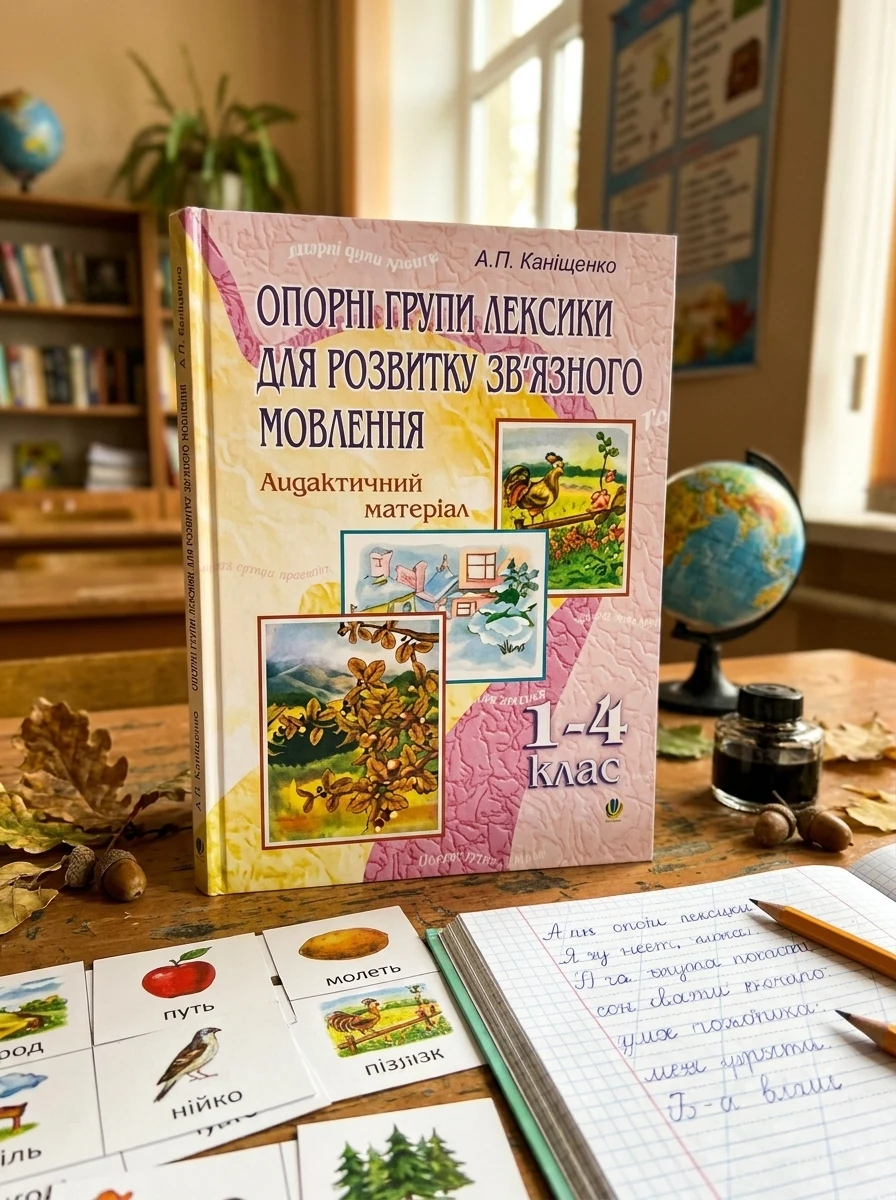 Опорні групи лексики для розвитку зв’язного мовлення. 1-4 класи. Дидактичний матеріал — фото 2