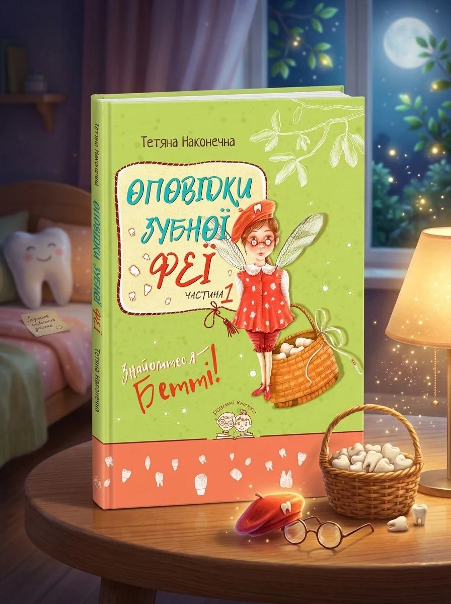 Оповідки зубної феї. Знайомтеся — Бетті! Книга 1