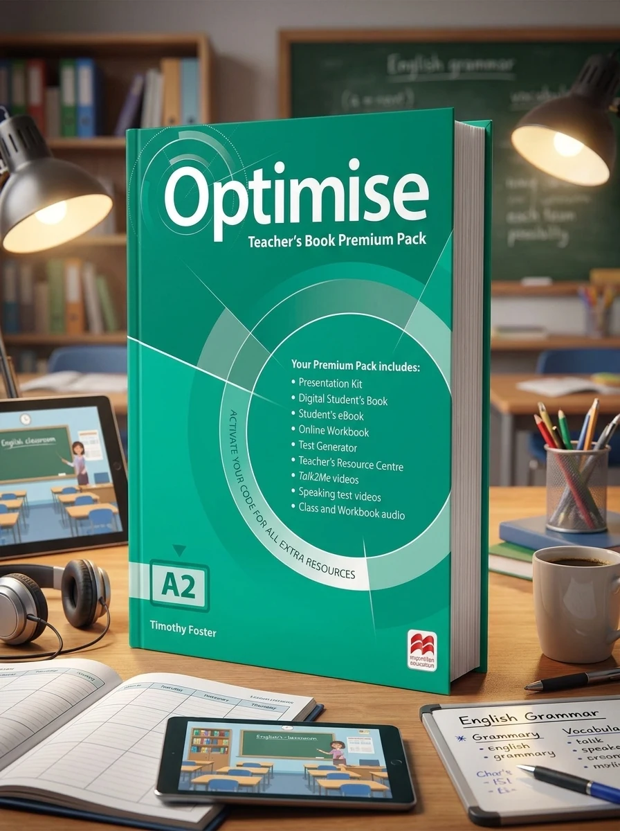 Optimise A2 Teacher's Book Premium Pack — Тімоті Фостер, обкладинка