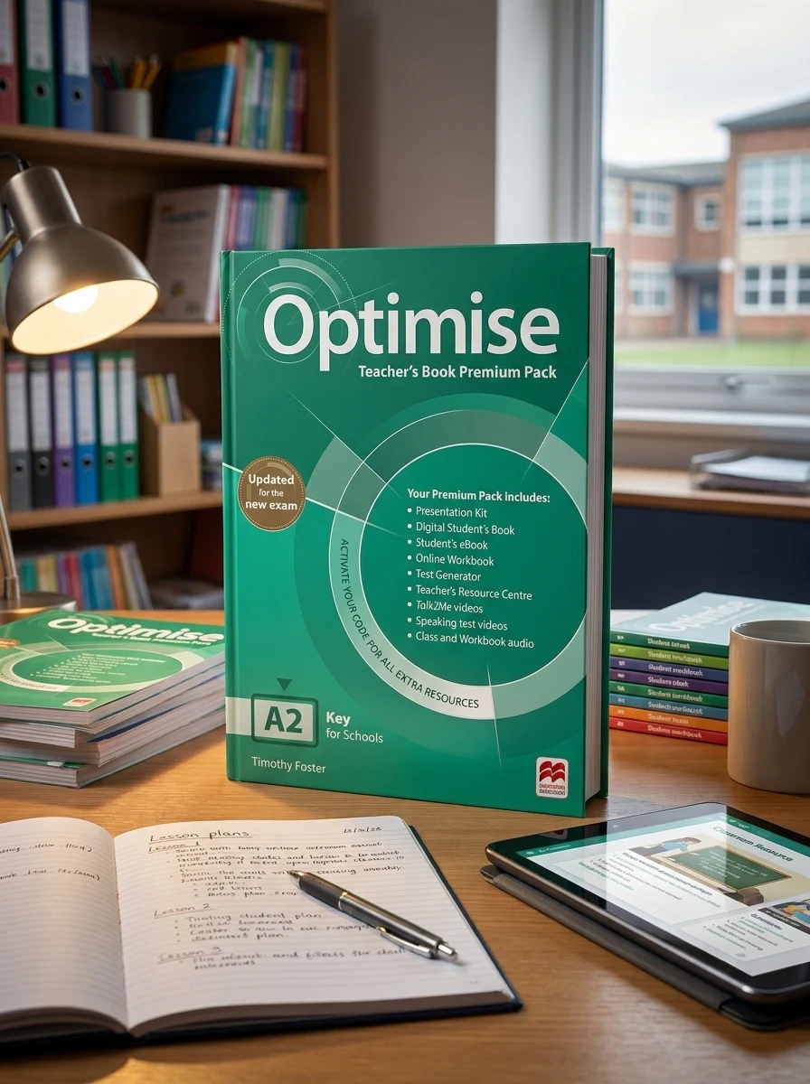 Optimise A2 Teacher's Book Premium Pack (Updated for the New Exam) — Тімоті Фостер, обкладинка