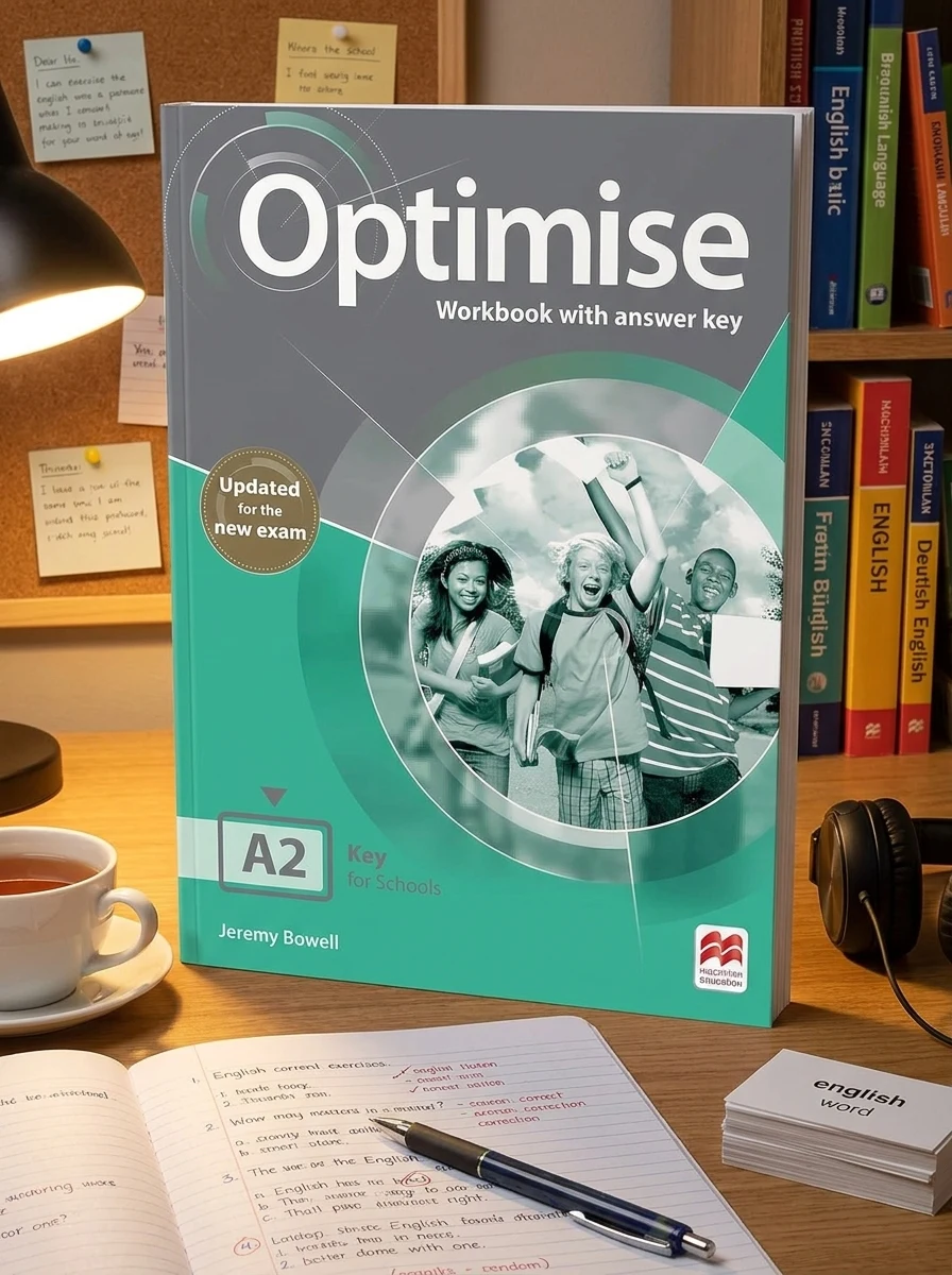 Optimise A2 Workbook with answer key — Вивчення мов