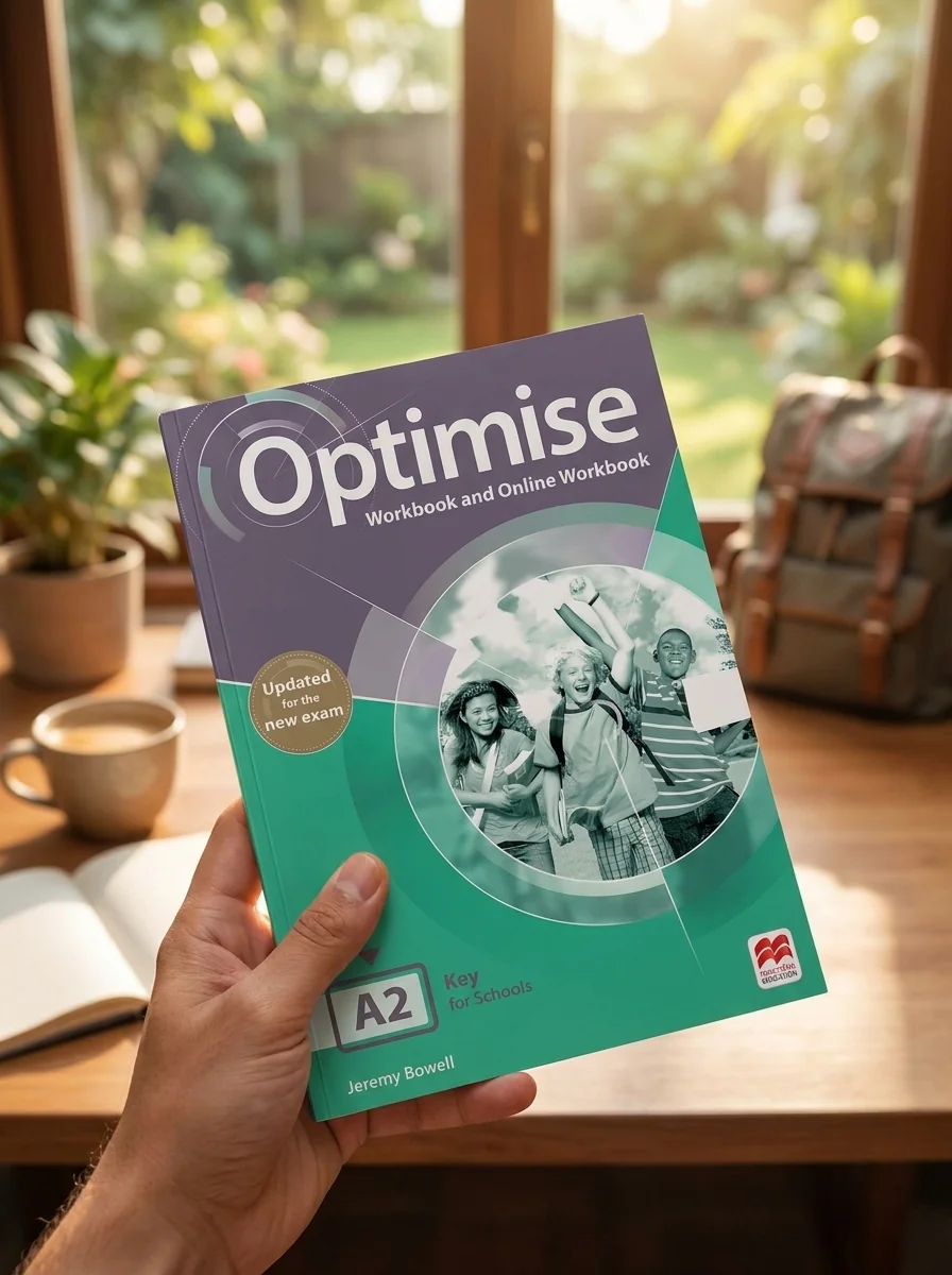 Optimise A2 Workbook without Key and Online Workbook — Джеремі Бовелл, обкладинка