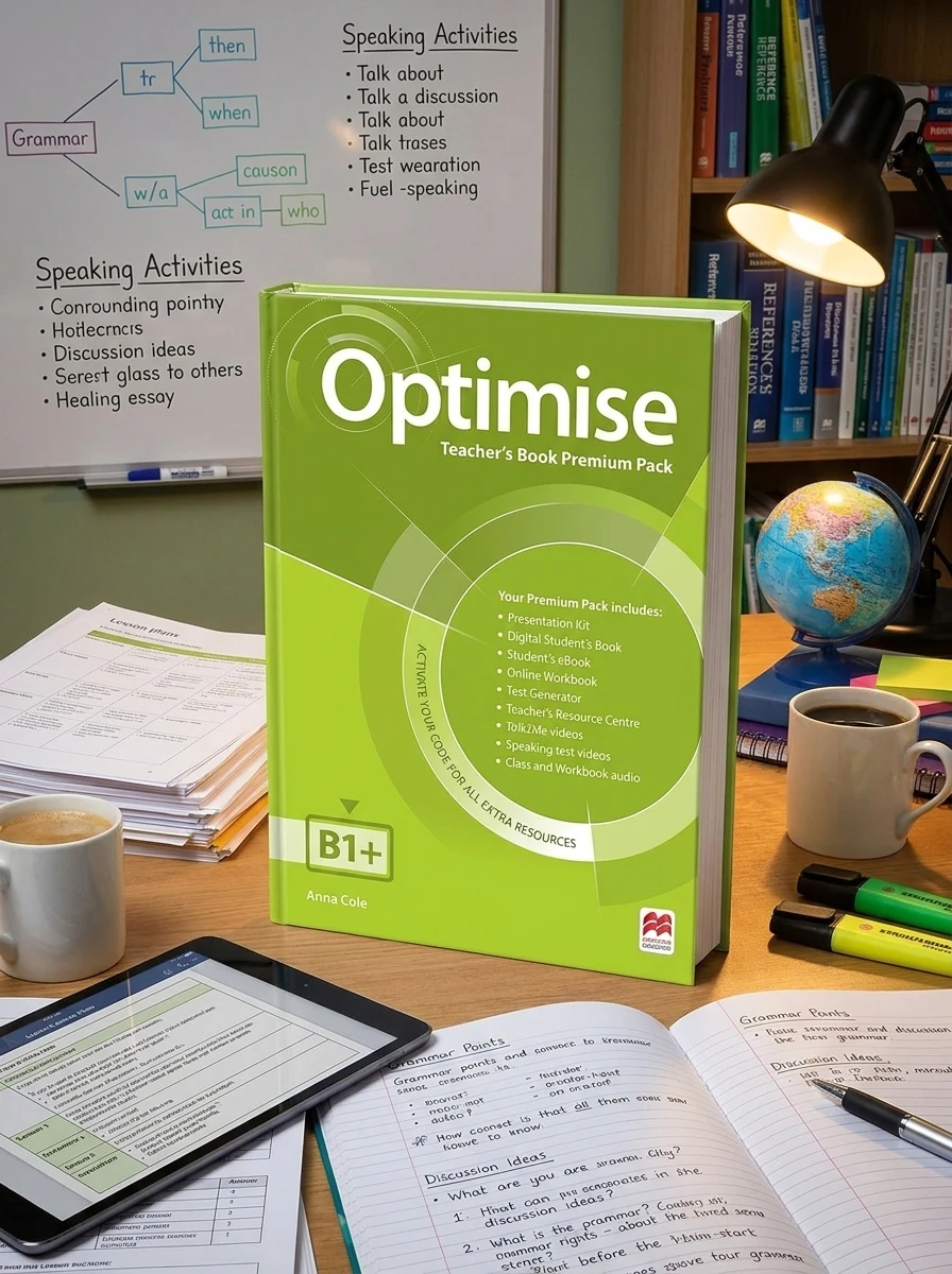 Optimise B1+ (Intermediate) Teacher's Book, обкладинка