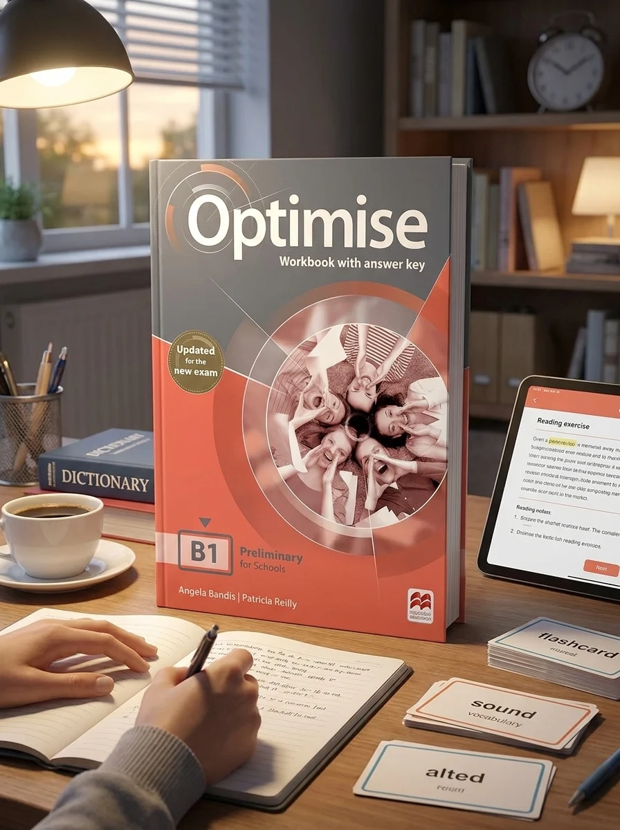 Optimise B1 Workbook with answer key (Updated for the New Exam) — Вивчення мов