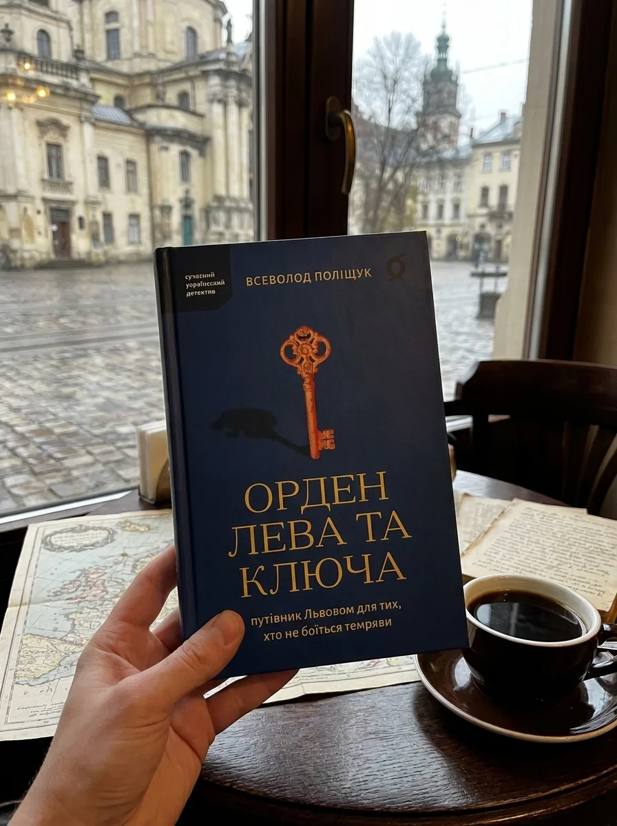Орден Лева та Ключа — Всеволод Поліщук, обкладинка