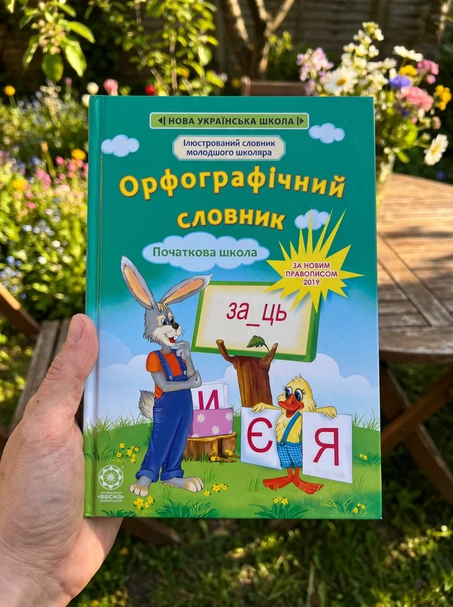 Орфографічний словник. 1-4 класи — Ольга Коваленко, обкладинка