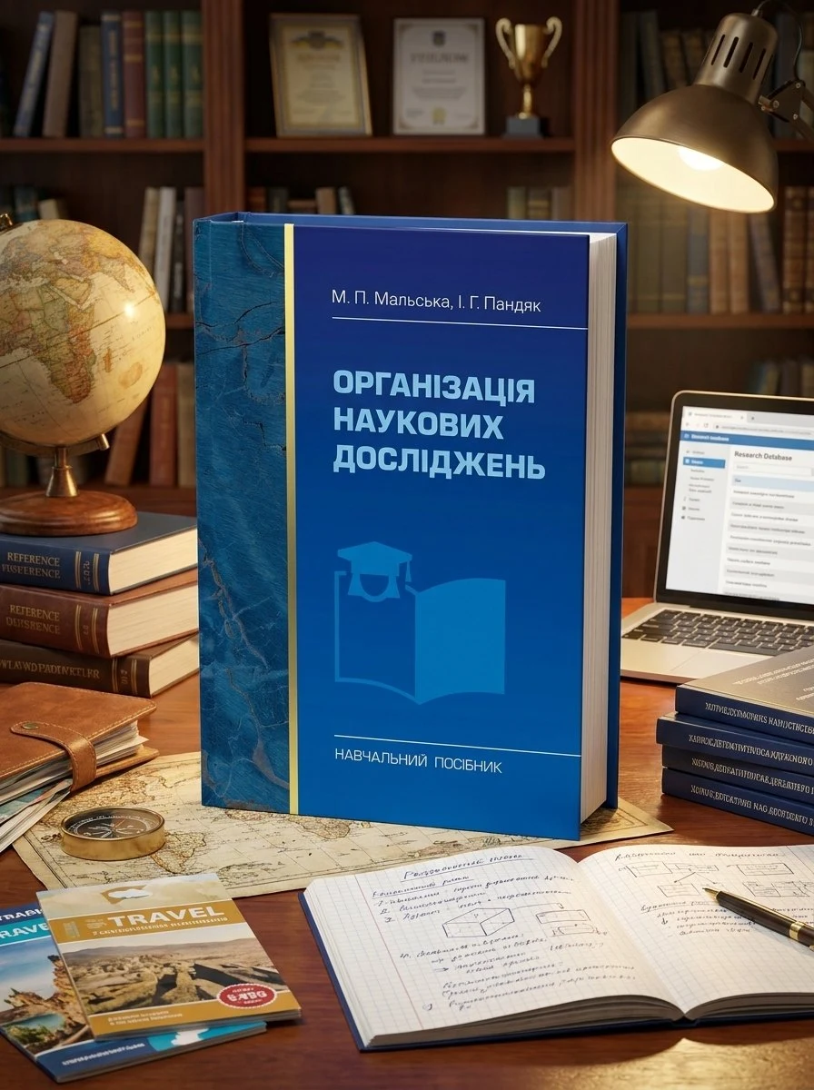 Організація наукових досліджень — Мальська М.П., обкладинка