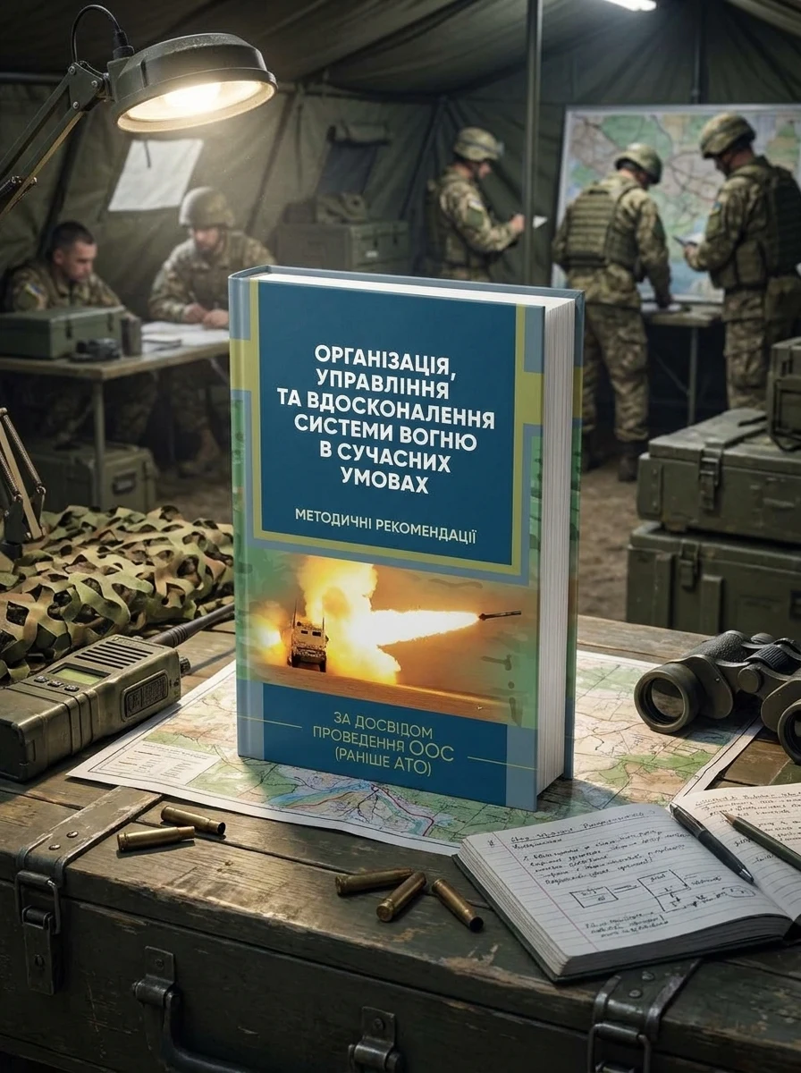 Організація, управління та вдосконалення системи вогню в сучасних умовах (за досвідом проведення ООС (раніше АТО), — Історія та публіцистика