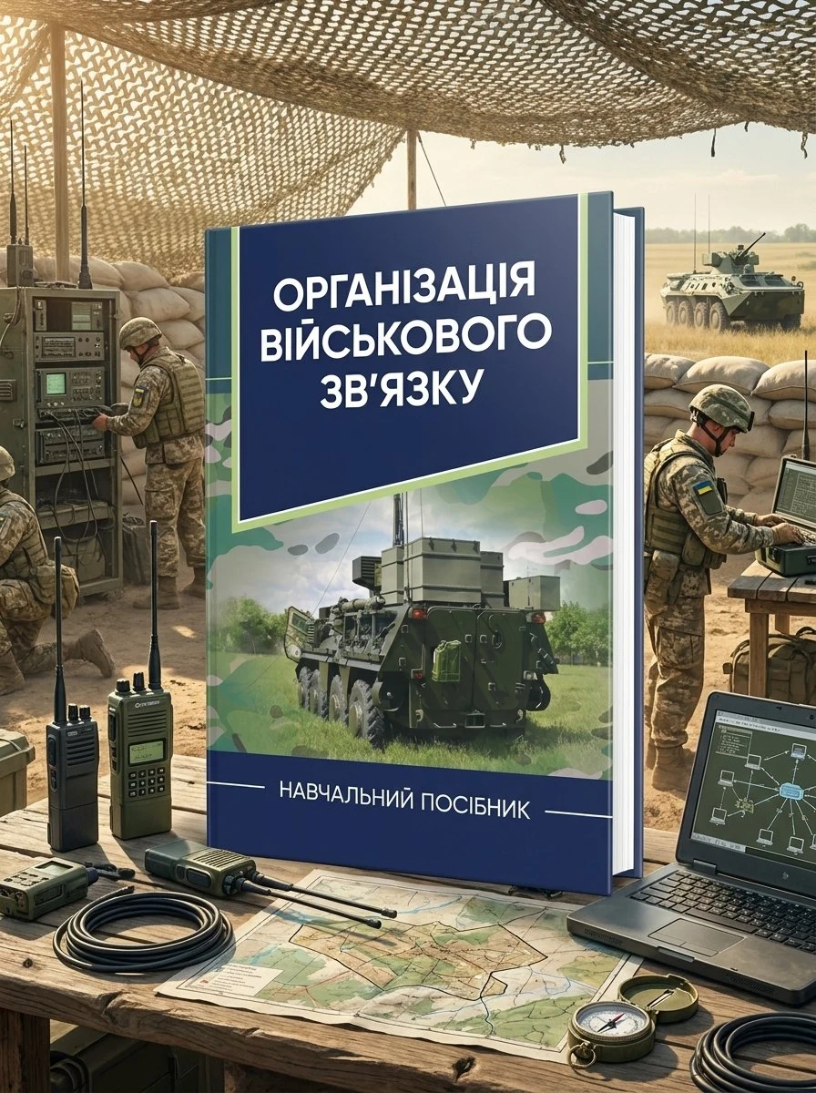 Організація військового зв’язку — В. Г. Шолудько, обкладинка