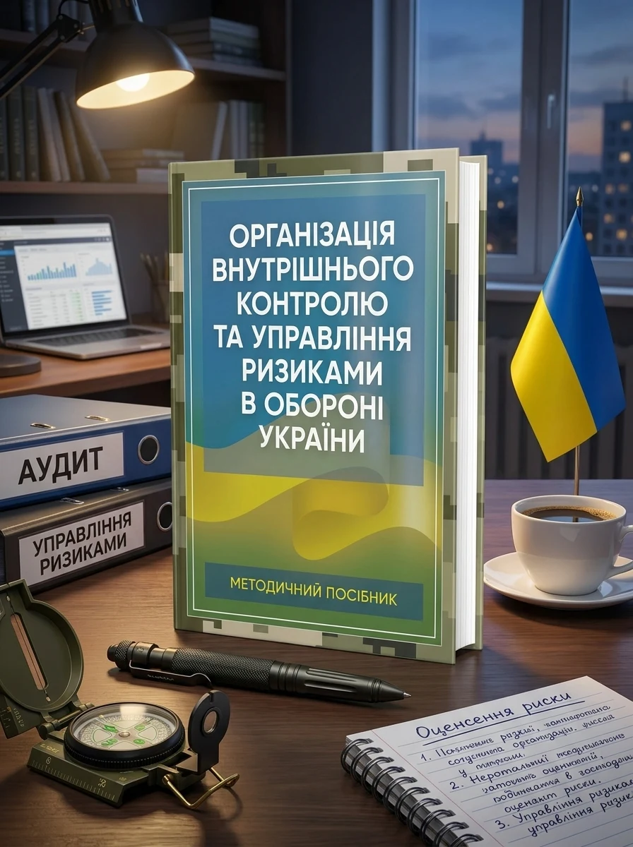 Організація внутрішнього контролю та управління ризиками в обороні України. Методичний посібник, — Бізнес та саморозвиток
