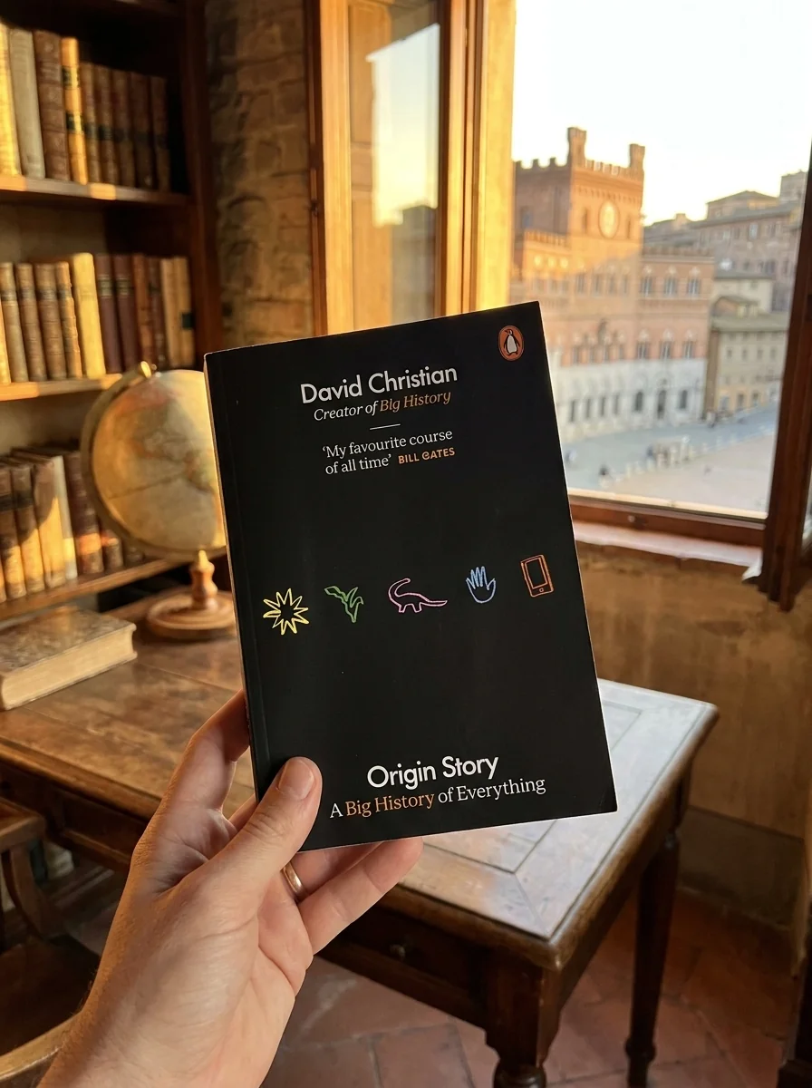 Origin Story. A Big History of Everything — Девід Крістіан, обкладинка