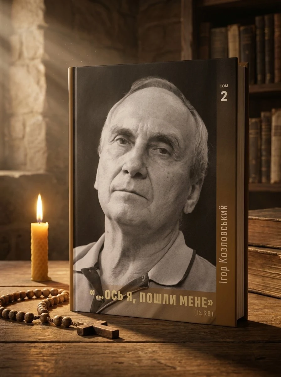 Ось я, пошли мене. Том 2. І.Козловський — Ігор Козловський, обкладинка