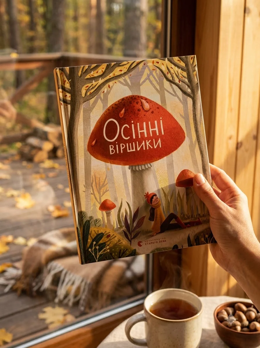Осінні віршики — Збірник, обкладинка