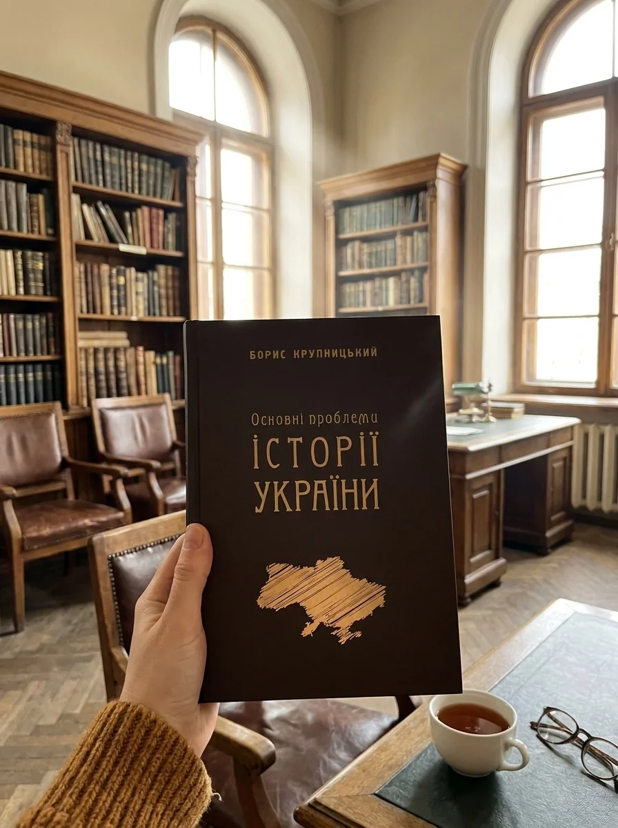 Основні проблеми історії України — Борис Крупницький, обкладинка