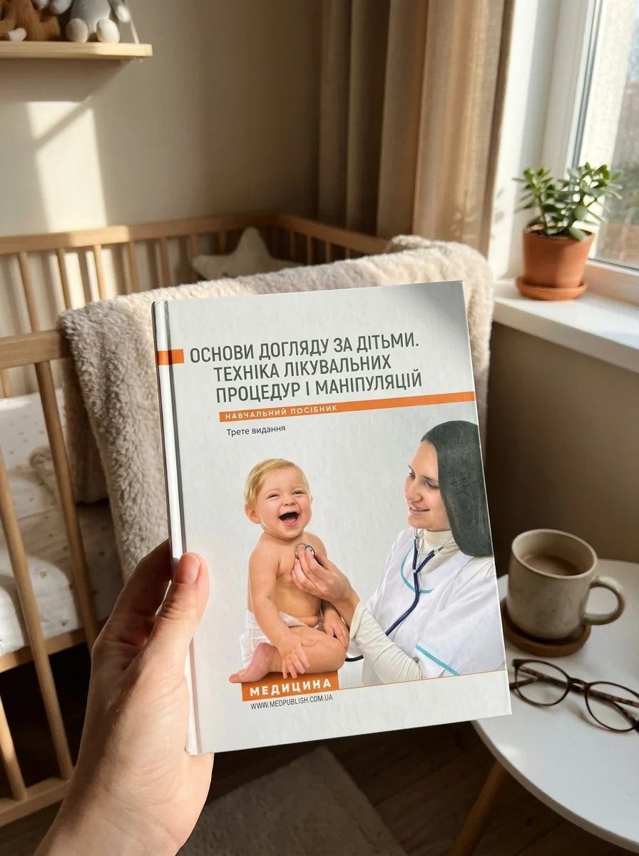 Основи догляду за дітьми. Техніка лікувальних процедур і маніпуляцій: навчальний посібник — Книги