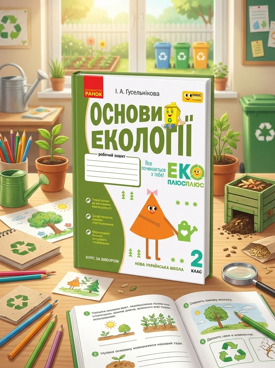 Основи екології. 2 клас. Робочий зошит