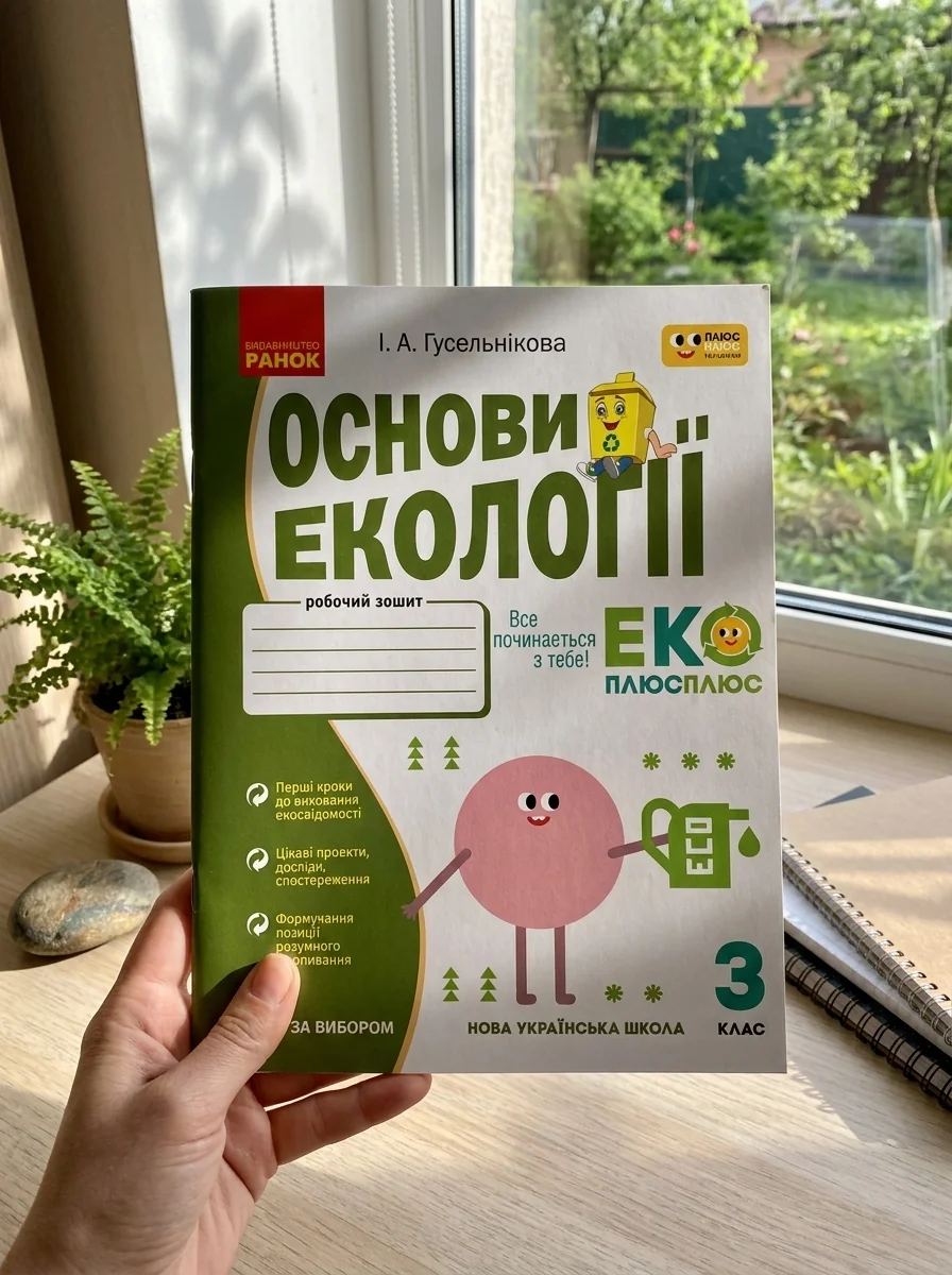 Основи екології. 3 клас. Робочий зошит — Дитяча література
