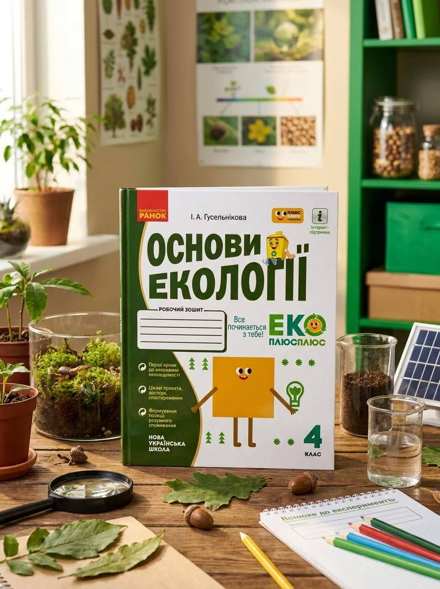 Основи екології. 4 клас. Робочий зошит