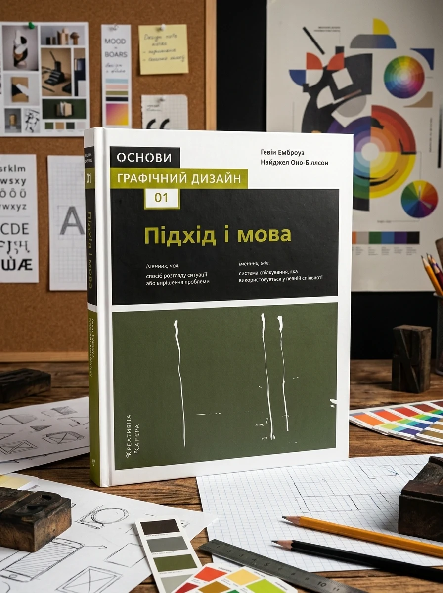Основи. Графічний дизайн 01: Підхід і мова, автори Ґевін Емброуз і Найджел Оно-Біллсон — Вивчення мов