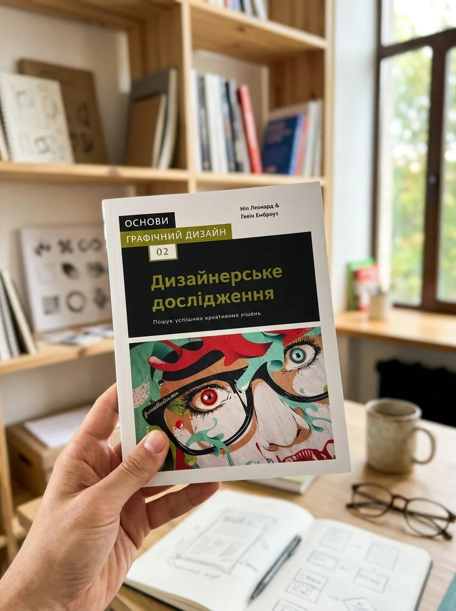 Основи. Графічний дизайн 02. Дизайнерське дослідження — Ґевін Емброуз, обкладинка