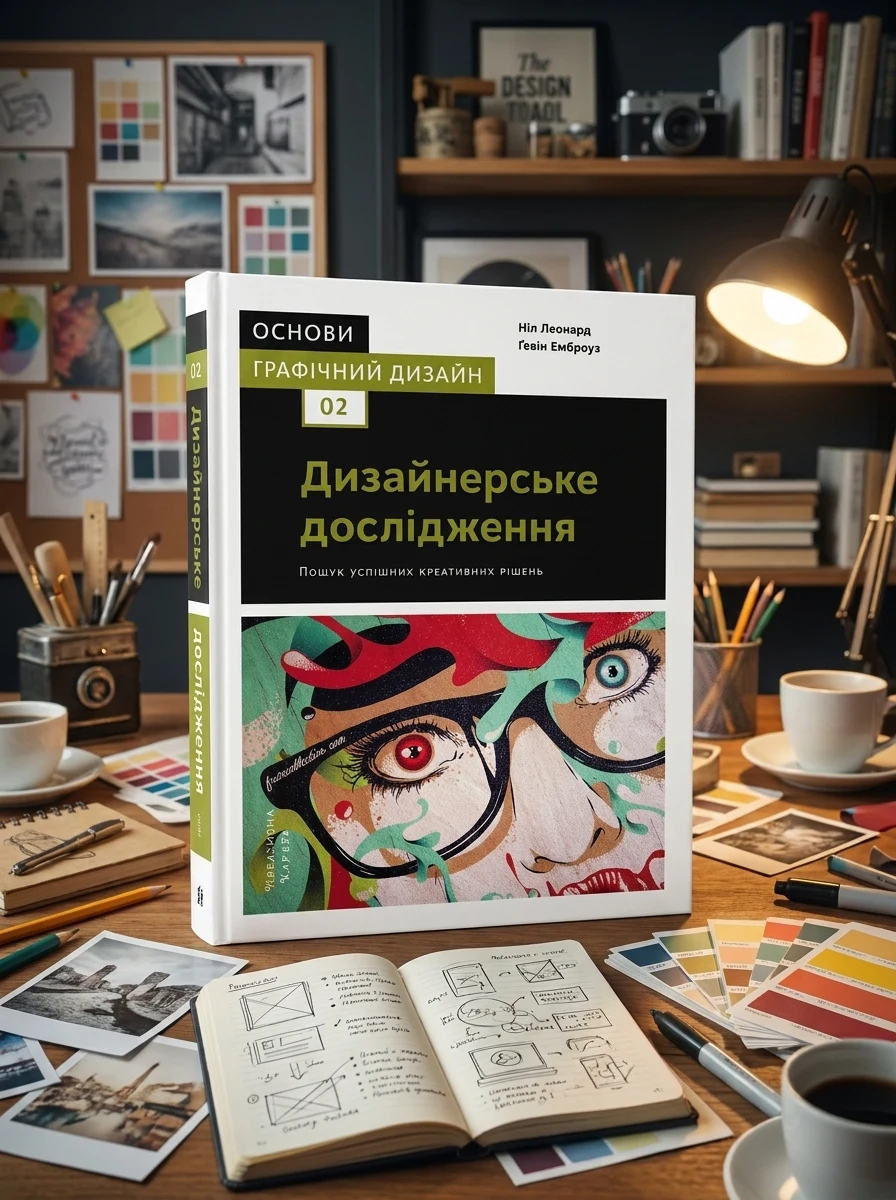 Основи. Графічний дизайн 02. Дизайнерське дослідження