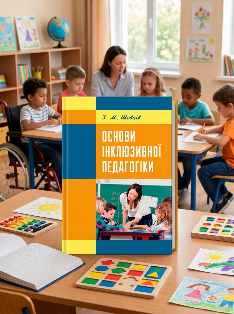 Основи інклюзивної педагогіки — Шевців З.М., обкладинка