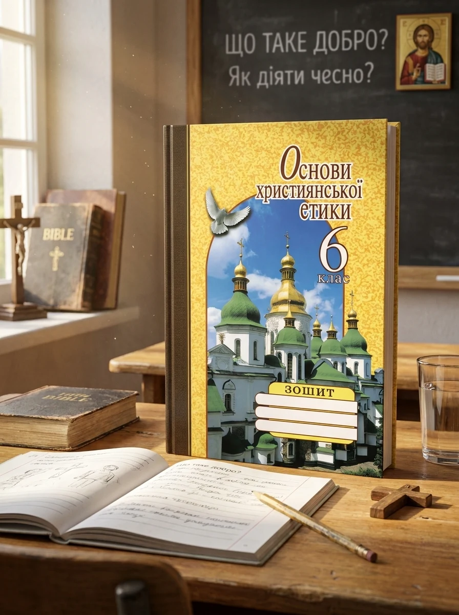 Основи християнської етики. 6 клас. Робочий зошит — Дитяча література