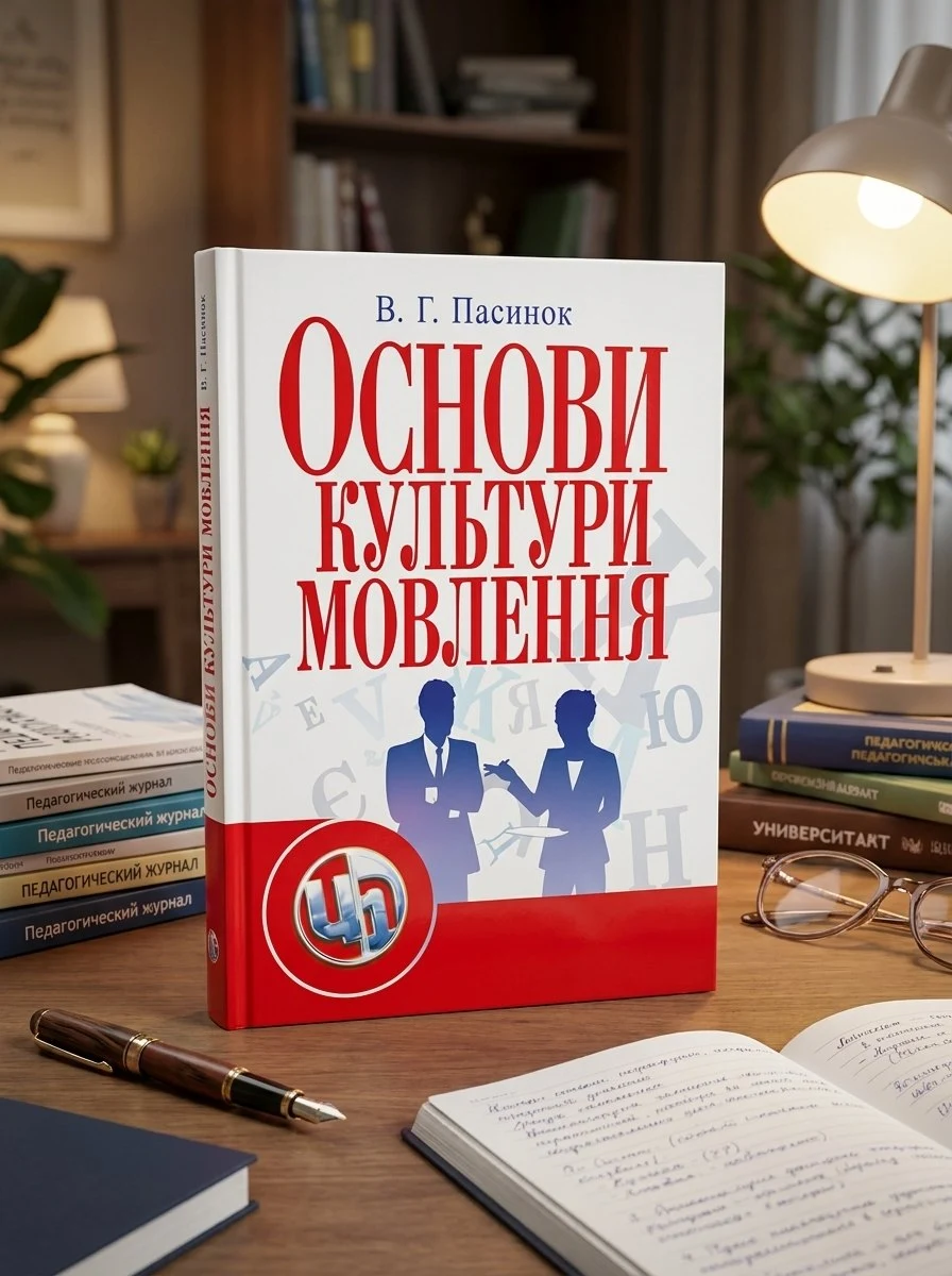 Основи культури мовлення — Пасинок В.Г., обкладинка