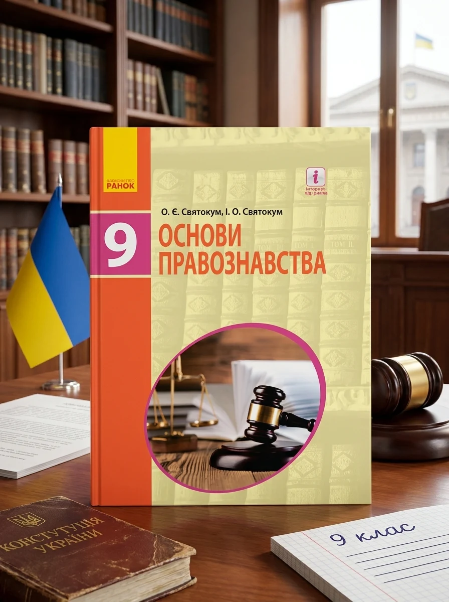 Основи правознавства. Підручник 9 клас — Дитяча література