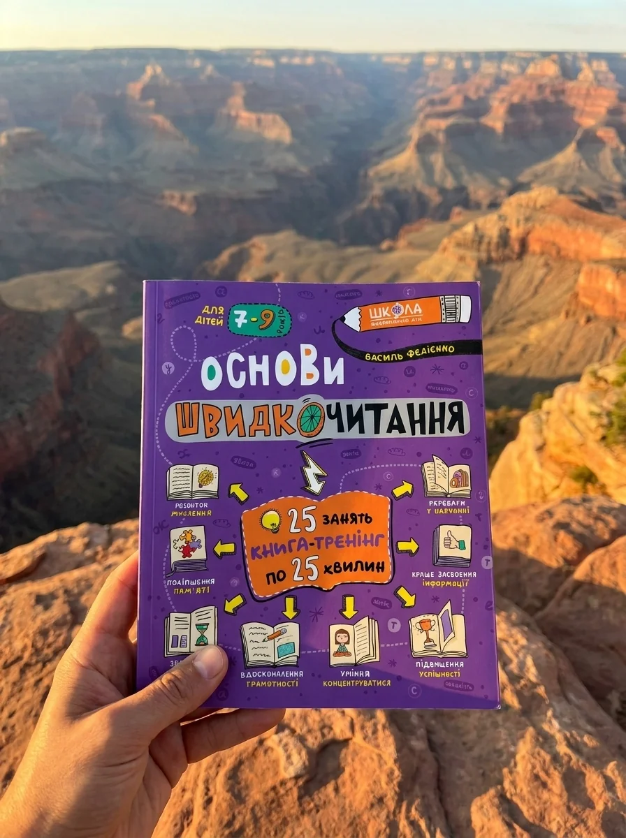 Основи швидкочитання. 7-9 років | купити книгу онлайн
