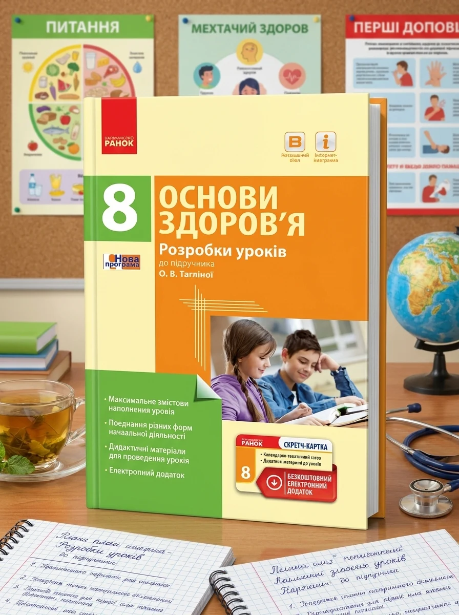 Основи здоров’я. 8 клас. Розробки уроків до підручника О. В. Тагліної — Вивчення мов