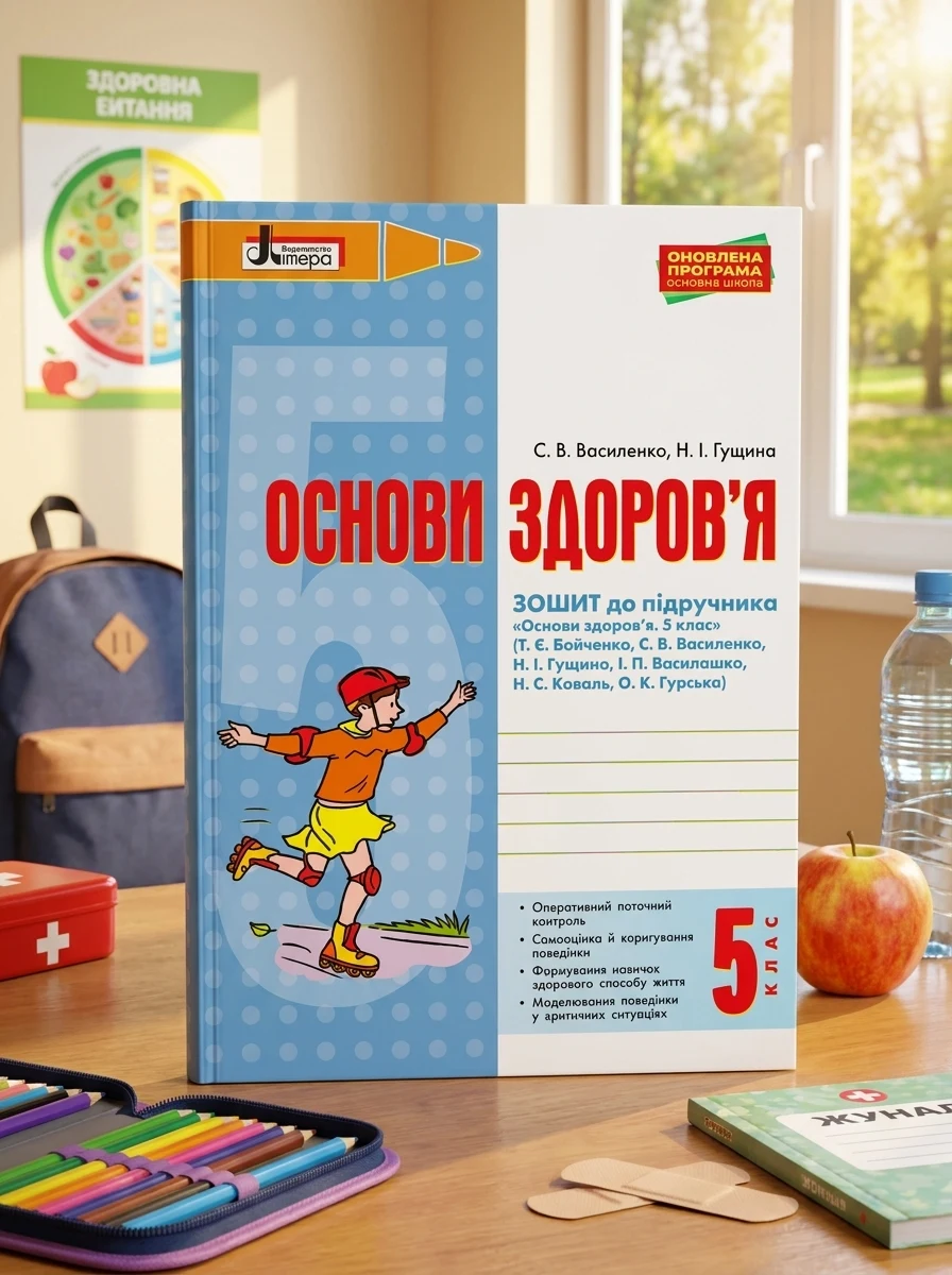 Основи здоров'я. 5 клас. Робочий зошит до підручника Бойченко. Оновлена програма