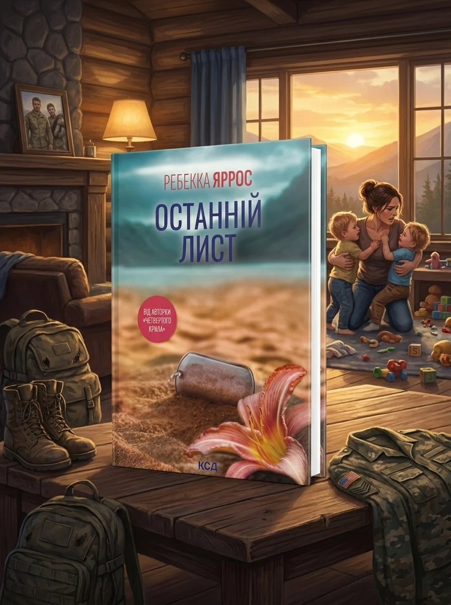 Останній лист — Ребекка Яррос, обкладинка