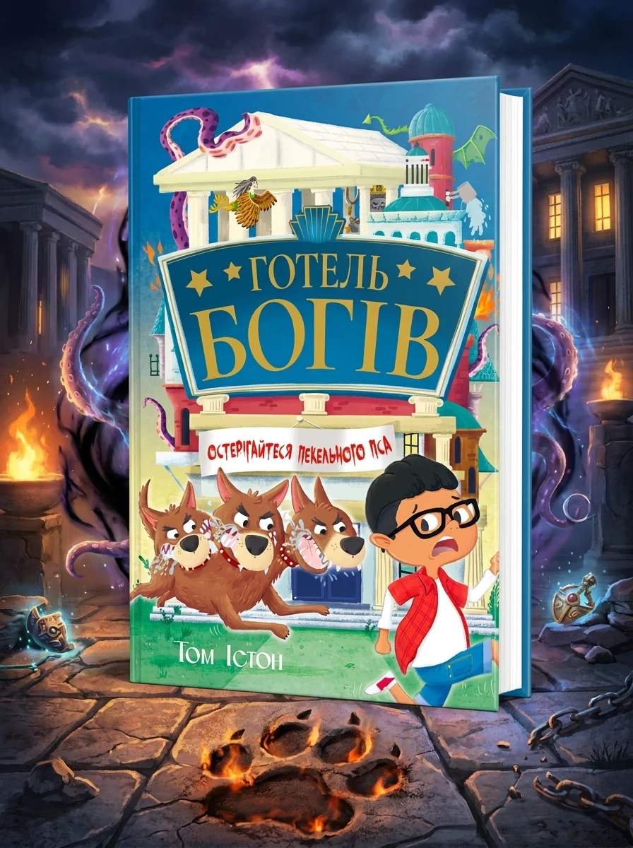 Остерігайтеся пекельного пса (Готель богів #1) — Художня література