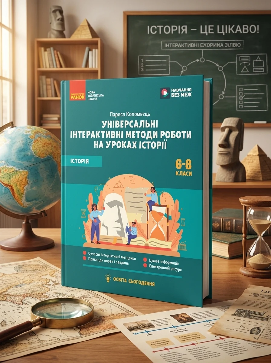 Освіта сьогодення. Універсальні інтерактивні методи роботи на уроках історії 6-8 клас — Історія та публіцистика