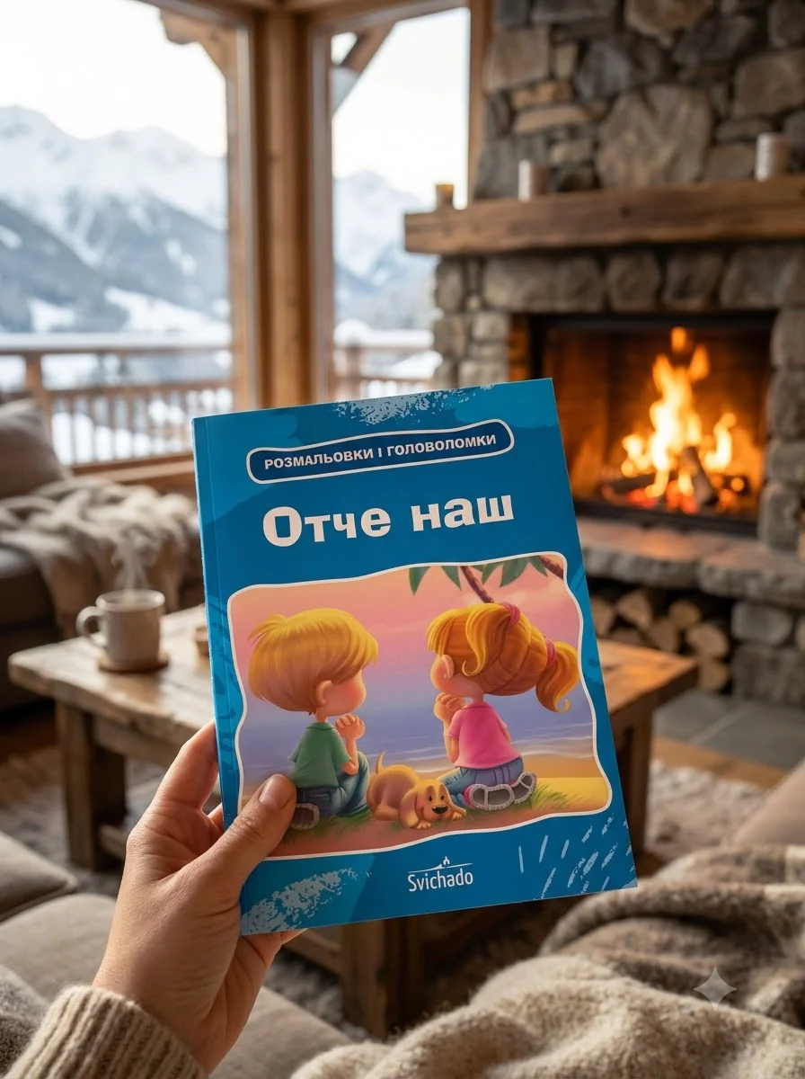 Отче наш. Розмальовки і головоломки — Книги