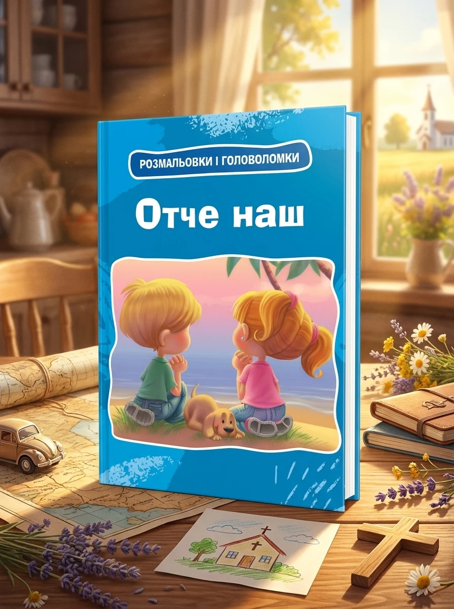Отче наш. Розмальовки і головоломки — фото 2
