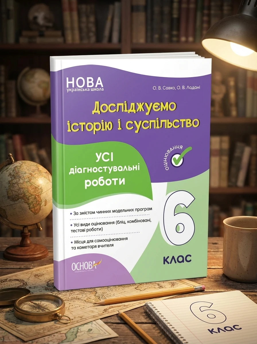 Оцінювання. Досліджуємо історію і суспільство. УСІ діагностувальні роботи. 6 клас — Вивчення мов