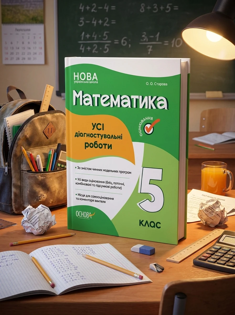 Оцінювання. Математика. УСІ діагностувальні роботи. 5 клас — фото 2