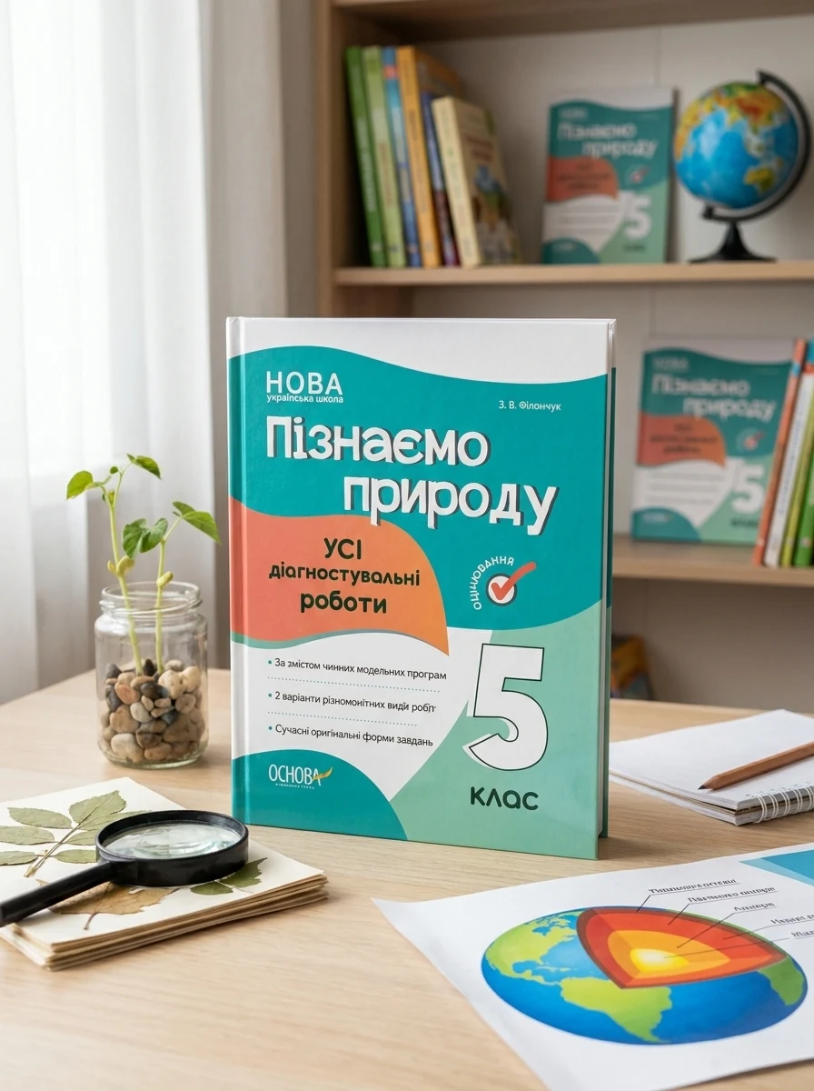 Оцінювання. Пізнаємо природу. УСІ діагностувальні роботи. 5 клас — Вивчення мов