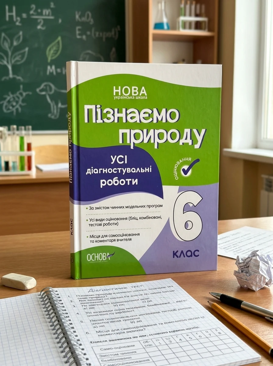 Оцінювання. Пізнаємо природу. УСІ діагностувальні роботи. 6 клас, — Вивчення мов