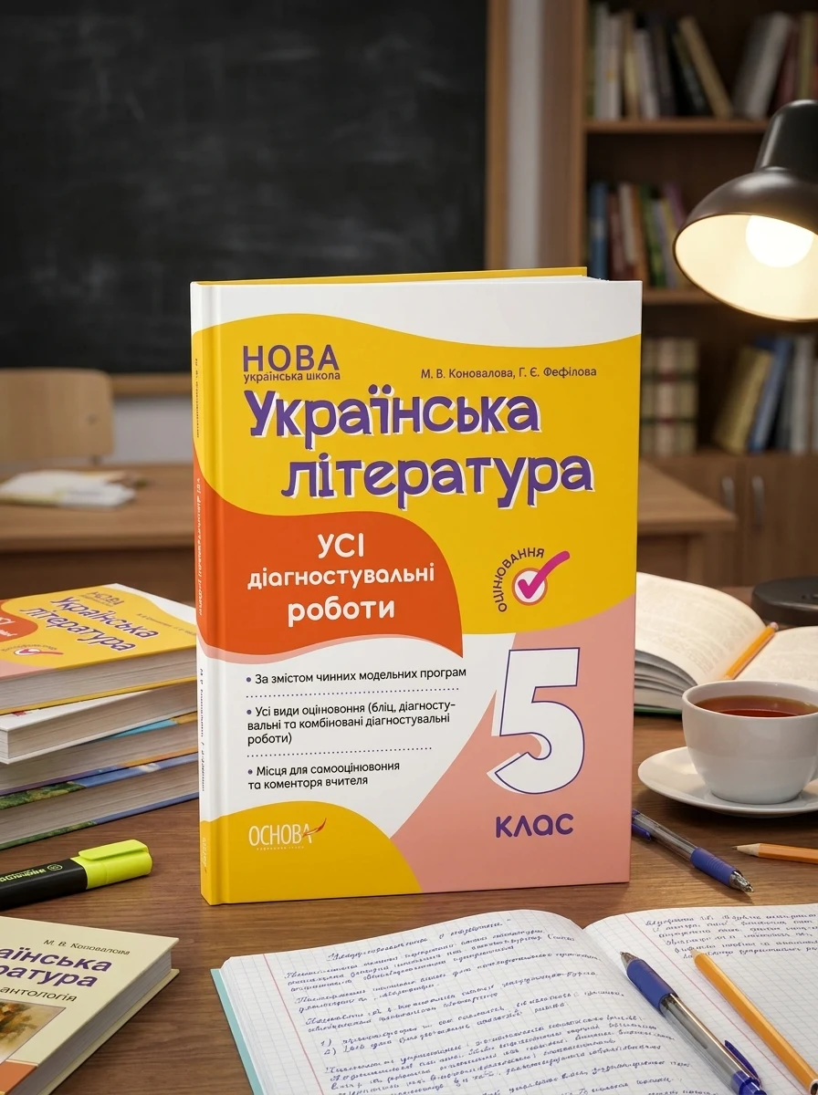 Оцінювання. Українська література. УСІ діагностувальні роботи. 5 клас — фото 2